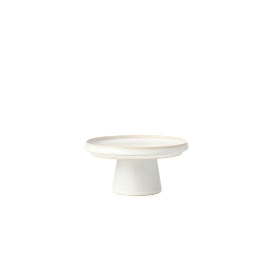908460 Tablekraft Urban Serve Pedestal Plate 146x72mm White Tomkin Australia Hospitality Supplies