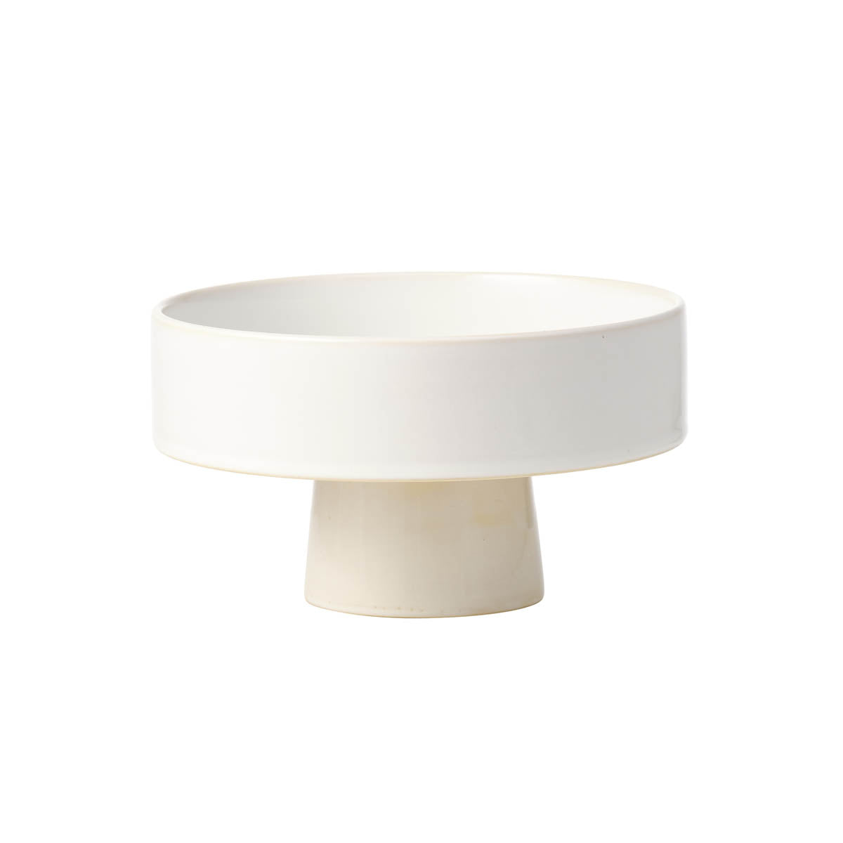 908464 Tablekraft Urban Serve Pedestal Deep Plate 200x115mm White Tomkin Australia Hospitality Supplies