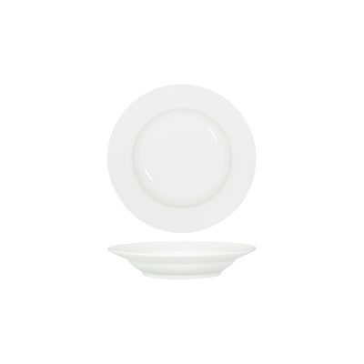 91050 Tablekraft Core White Pasta / Soup Bowl Wide Rim 225mm Tomkin Australia Hospitality Supplies