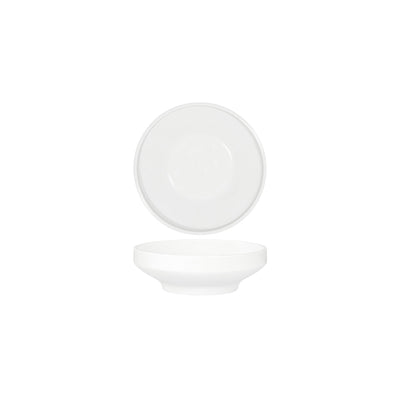 91084 Tablekraft Core White Round Footed Bowl 160mm Tomkin Australia Hospitality Supplies