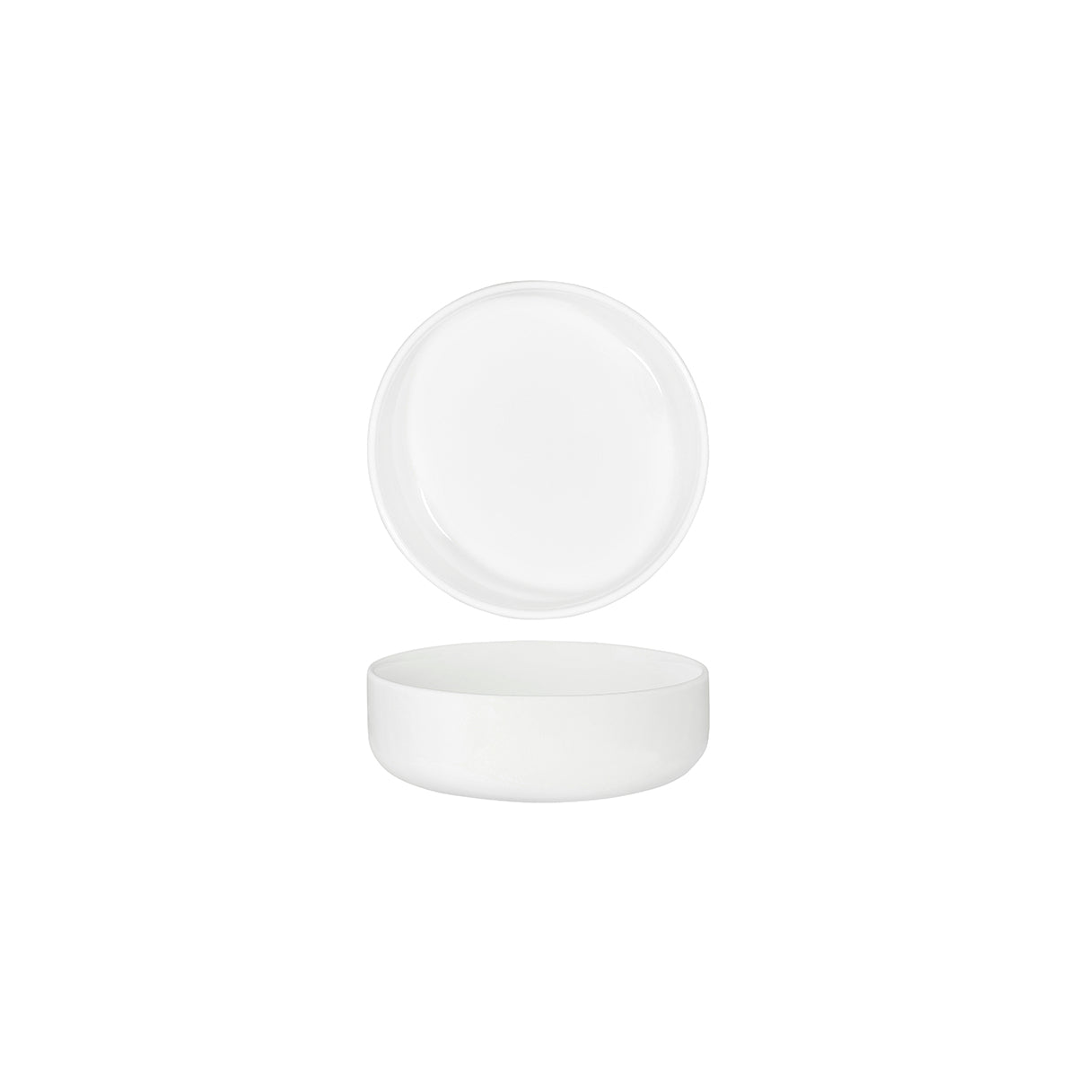 91096 Tablekraft Core White Round Deep Bowl 130mm Tomkin Australia Hospitality Supplies