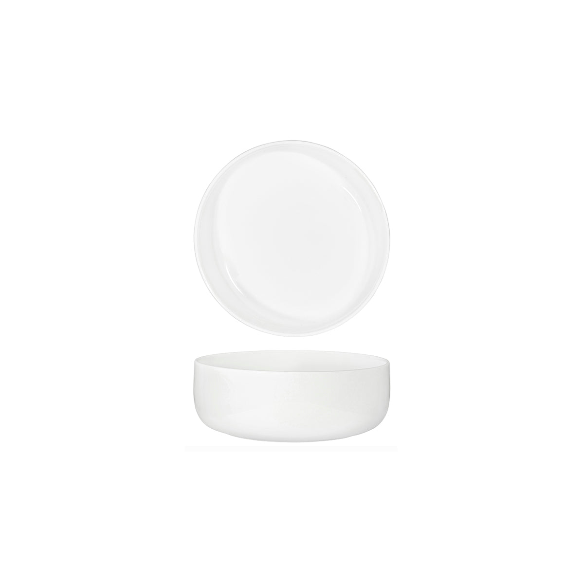 91099 Tablekraft Core White Round Deep Bowl 160mm Tomkin Australia Hospitality Supplies