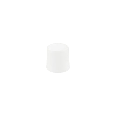 92050 Tablekraft Core White Drum Salt Shaker 48x53mm Tomkin Australia Hospitality Supplies