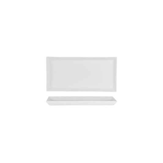 94815 Royal Porcelain White Album Rectangle Platter Flared Sides 240x119mm (U3209) Tomkin Australia Hospitality Supplies
