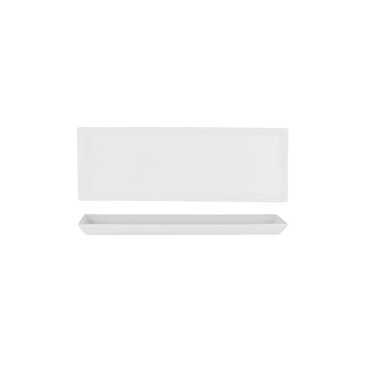 94816 Royal Porcelain White Album Rectangle Platter Flared Sides 287x103mm (U3208) Tomkin Australia Hospitality Supplies