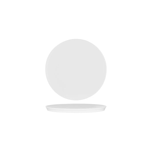 94830 Royal Porcelain White Album Round Presentation Plate 103x103mm (U3235) Tomkin Australia Hospitality Supplies