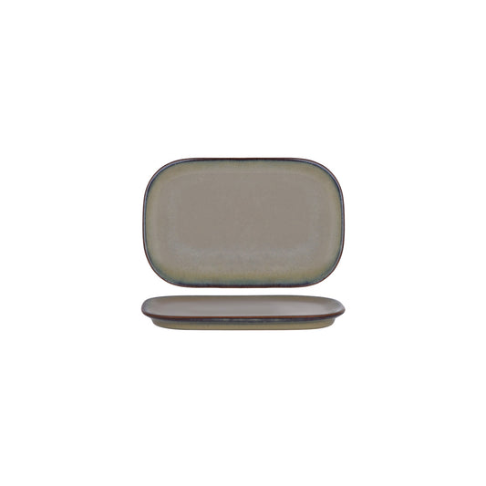 99866 Tablekraft Artistica Canvas Rect Coupe Plate 220x140mm Tomkin Australia Hospitality Supplies
