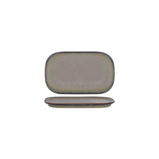 99868 Tablekraft Artistica Canvas Rect Coupe Plate 250x140mm Tomkin Australia Hospitality Supplies