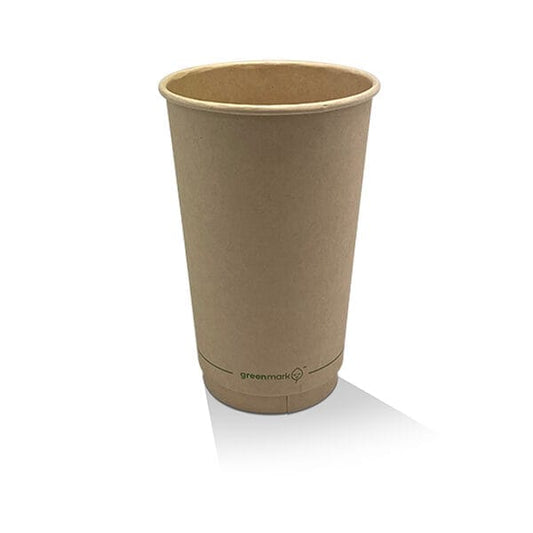 16oz Aqueous Coated Bamboo DW Cup 500pc/ctn