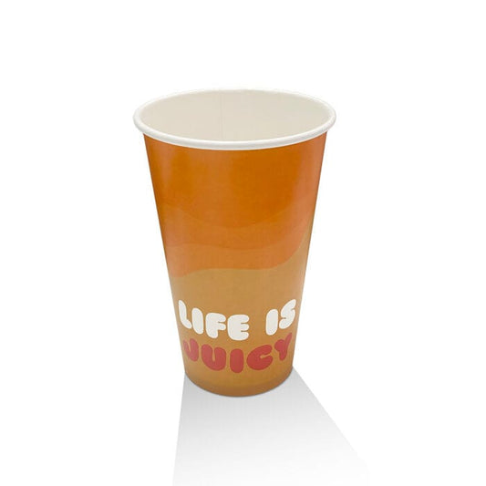 Aqueous Coated Paper Cold Cup 16oz 1000pc/ctn