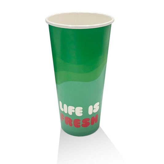 Aqueous Coated Paper Cold Cup 22oz 1000pc/ctn