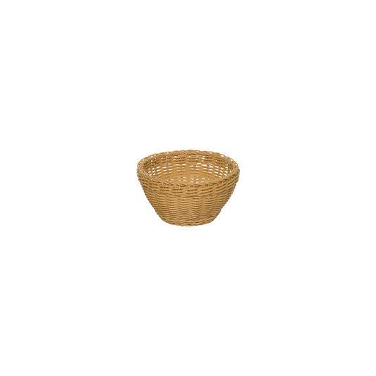 APS50600 APS APS Profi Line Basket Round Light Beige 160x80mm Tomkin Australia Hospitality Supplies