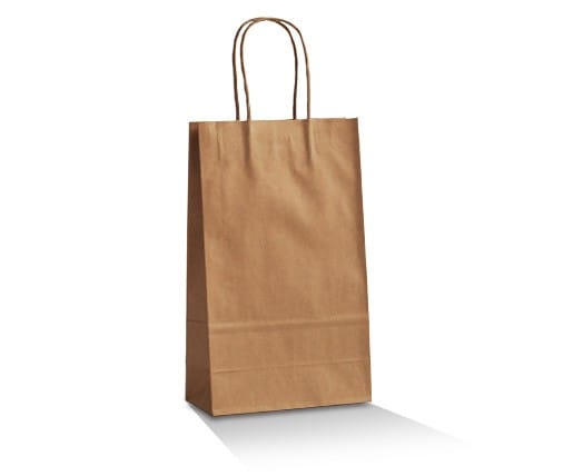Brown Kraft Bag /Twisted paper handle - Small 500pc/ctn