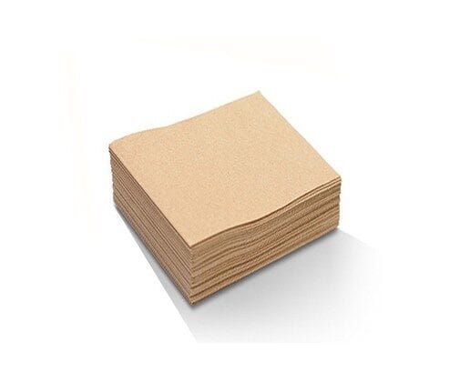Kraft Napkin 2ply Cocktail 1/4 Fold, 2000pc/ctn