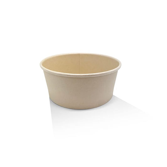PE Coated Bamboo Paper Salad Bowl 25oz 300pc/ctn