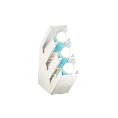 White Classic Cup & Lid Organizers 114x413x413mm