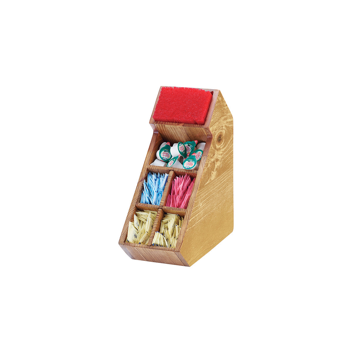 CM2052-99 Cal-Mil Madera Slant Stirstick / Packet Holder 152x330x381mm Tomkin Australia Hospitality Supplies