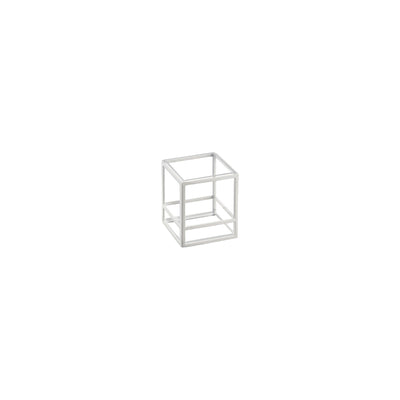 CM22076-15 Cal-Mil Monterey White Presentation Square Display Box 127x127x152mm Tomkin Australia Hospitality Supplies