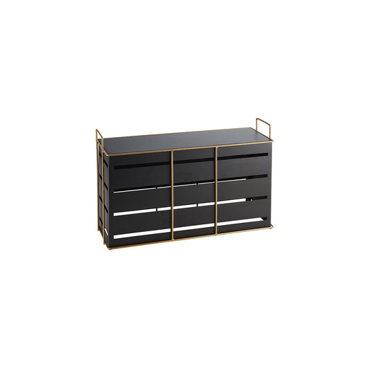 Empire Black Rectangular Riser 521x178x330mm