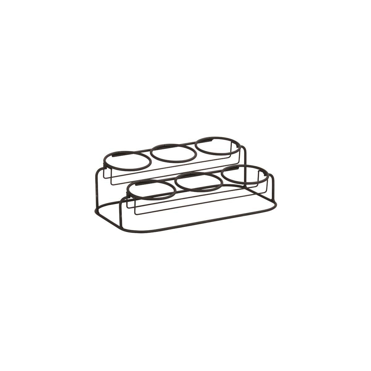 Madison Jar Stand with 6x450ml Jars 406x235x152mm