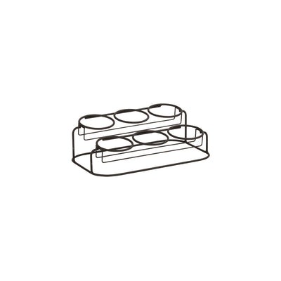 Madison Jar Stand with 6x450ml Jars 406x235x152mm