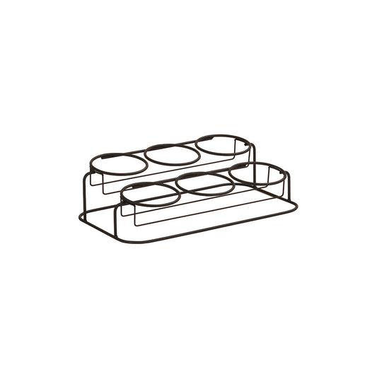 CM22601-32-13 Cal-Mil Madison Jar Stand with 6x900ml Jars 483x279x133mm Tomkin Australia Hospitality Supplies