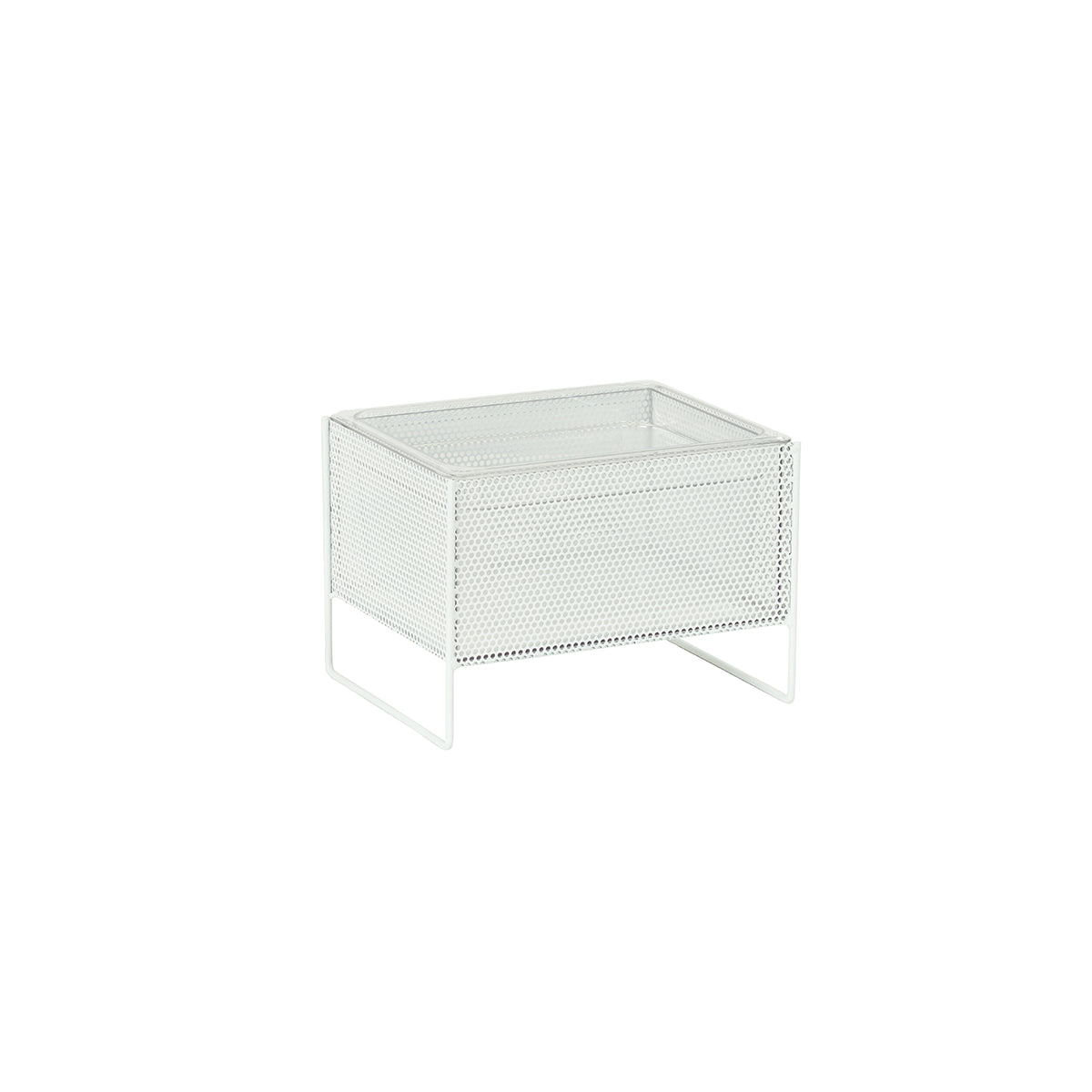 CM22907-10-15 Cal-Mil Juno Ice Housing With Clear Polycarbonate Pan 254x330x235mm Tomkin Australia Hospitality Supplies
