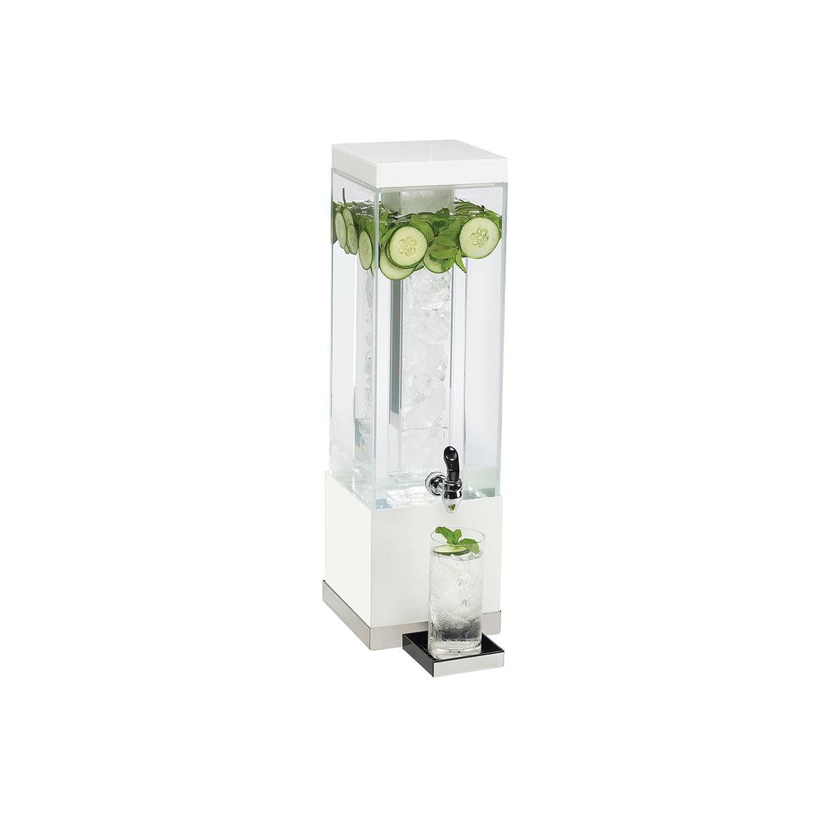 Luxe Drink Dispenser with Ice Chamber 197x197x654mm / 13.6Lt