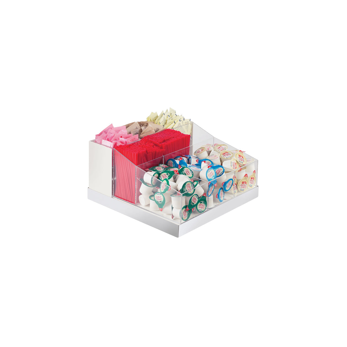 CM3009-55 Cal-Mil Luxe Multi Section Condiment Holder 311x311x165mm Tomkin Australia Hospitality Supplies
