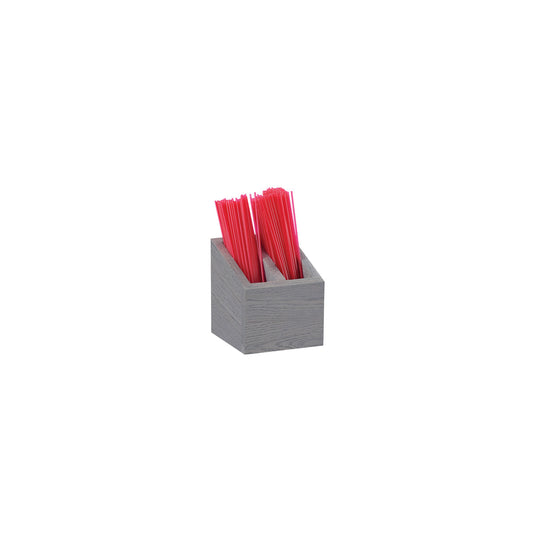 CM3308-83 Cal-Mil Straw/Stir Stick Holder 127x127x140mm Tomkin Australia Hospitality Supplies
