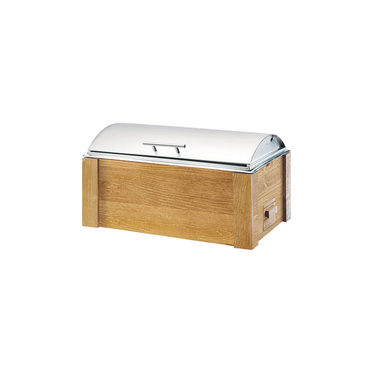 CM3429-99 Cal-Mil Madera Warmer with Lid 559x362x305mm Tomkin Australia Hospitality Supplies
