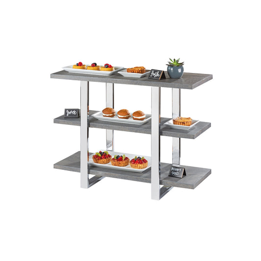 CM3708-83 Cal-Mil 3 Tier Frame Riser 813x343x648mm Tomkin Australia Hospitality Supplies