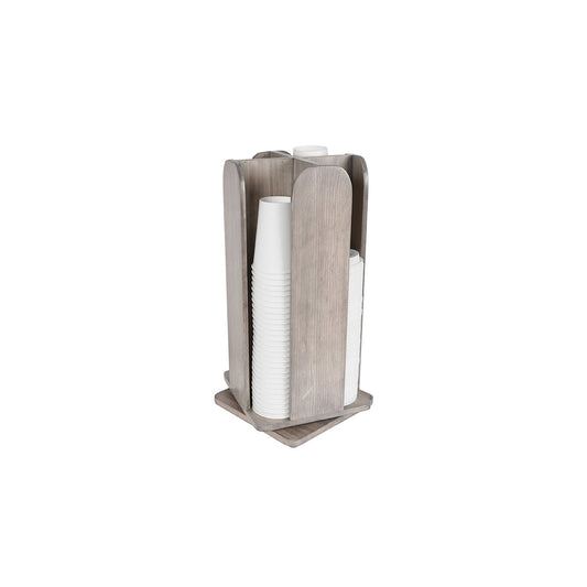 Aspen Revolving Cup and Lid Organiser 229x229x464mm