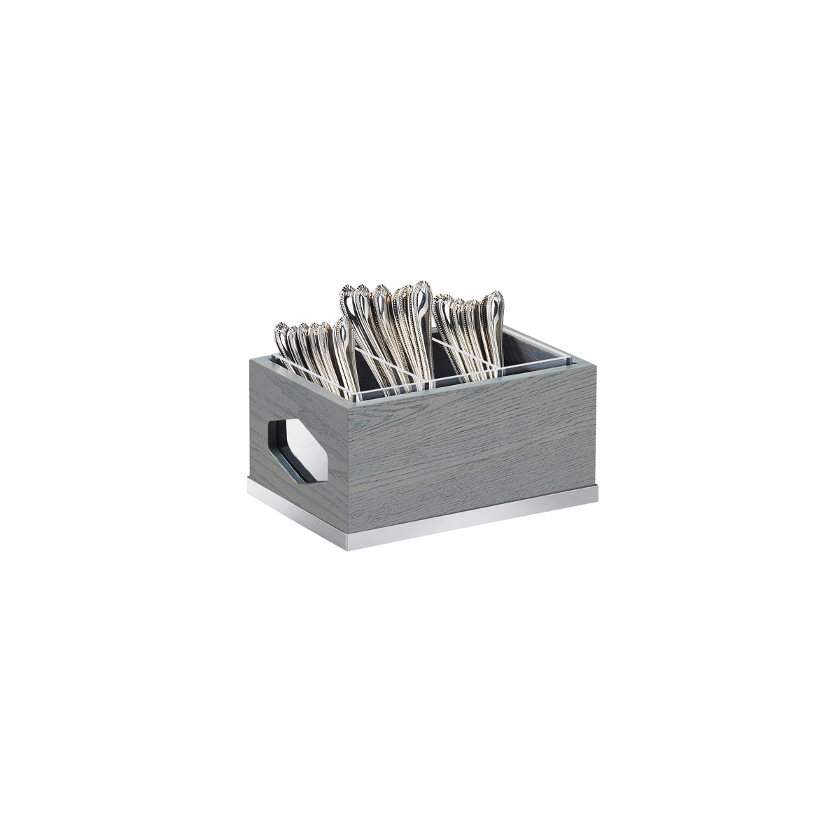CM3811-83 Cal-Mil 3 Section Cutlery Caddy 241x171x121mm Tomkin Australia Hospitality Supplies