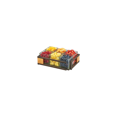 Sierra 6 Jar Caddy with Jars 318x229x114mm