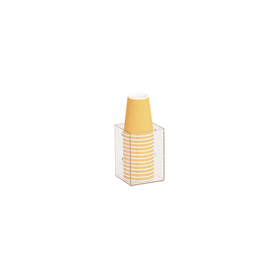 Classic Clear Napkin, Lid and Straw Organizers 108x108x152mm
