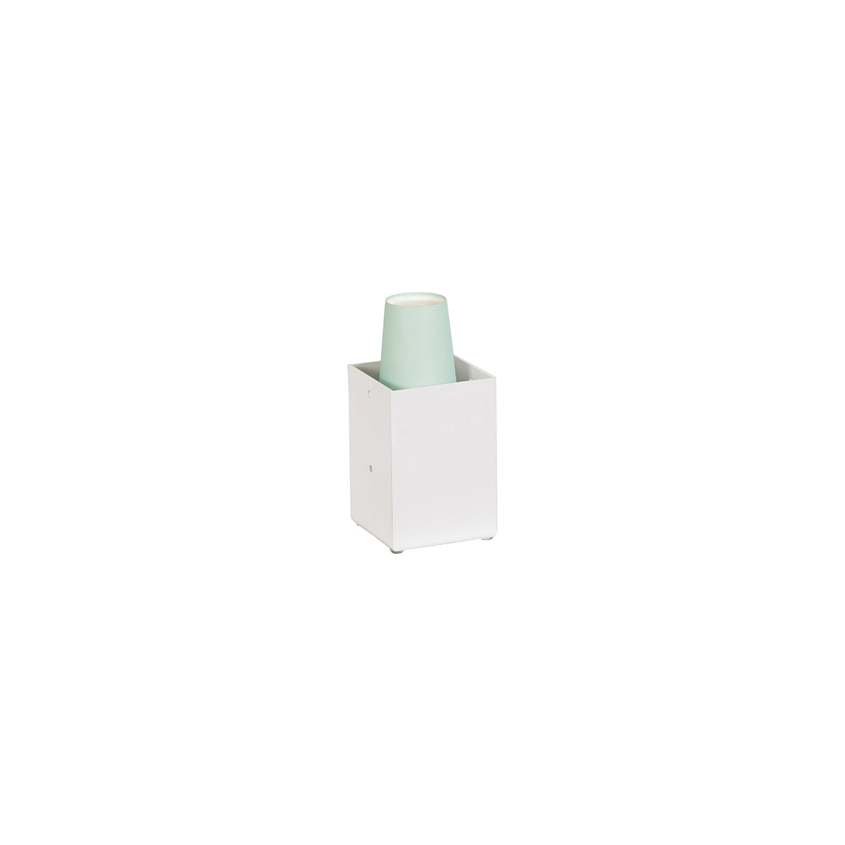 White Classic Napkin Display 108x108x152mm