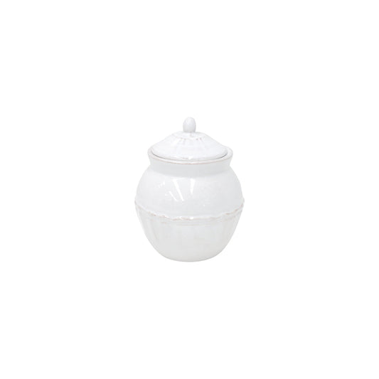 300014 Costa Nova Alentejo White Sugar Bowl 390ml Tomkin Australia Hospitality Supplies