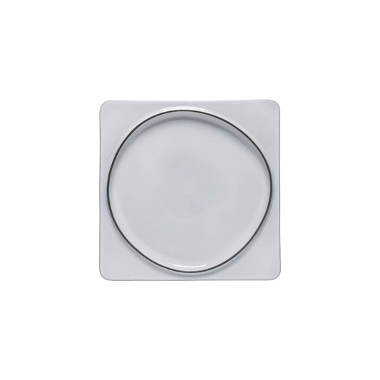 300101 Costa Nova Âmbar Salt of the Sea Square Plate 271x271mm Tomkin Australia Hospitality Supplies