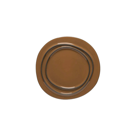 300113 Costa Nova Âmbar Dark Caramel Round Plate 281mm Tomkin Australia Hospitality Supplies