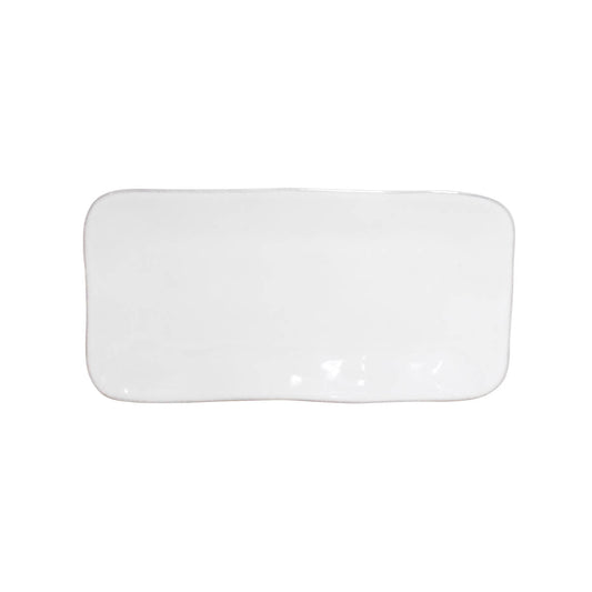 300121 Costa Nova Aparte White Rectangular Board 295x152mm Tomkin Australia Hospitality Supplies