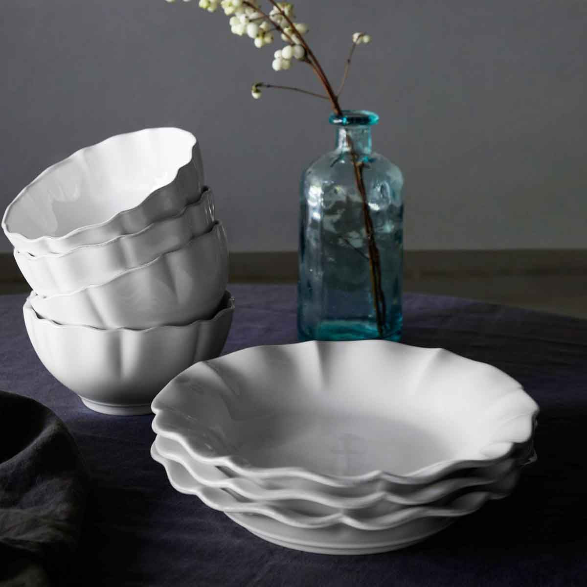 301753 Costa Nova Rosa Branco Pasta Bowl 247mm / 800ml Tomkin Australia Hospitality Supplies
