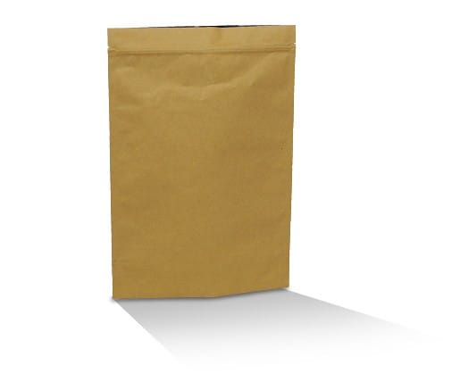 Coffee Pouch Brown Kraft 1000g 250pc/ctn