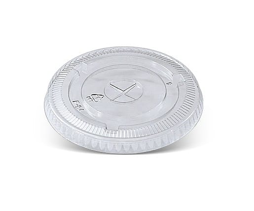 10/12oz PET Flat Lid/X Slot