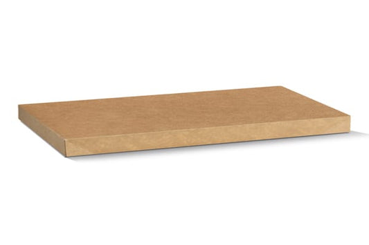 Kraft Catering Tray Lid Large-no window 100pc/ctn