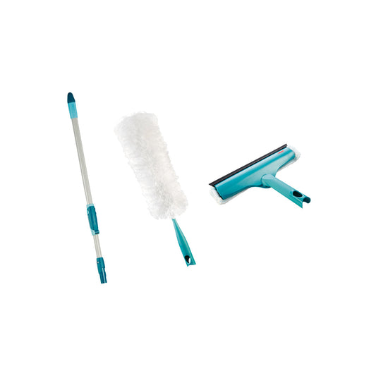 LEFL45555 Leifheit Window & Dust Cleaning 3pc  Tomkin Australia Hospitality Supplies