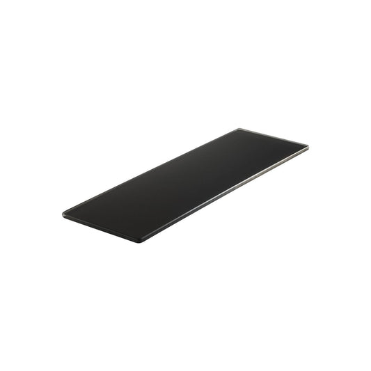 MLP113181 Mealplak 2/4 Size Tray Anthracite 530x162x10mm Tomkin Australia Hospitality Supplies