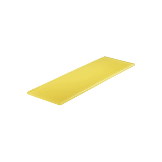 MLP113211 Mealplak 2/4 Size Tray Lemon 530x162x10mm Tomkin Australia Hospitality Supplies