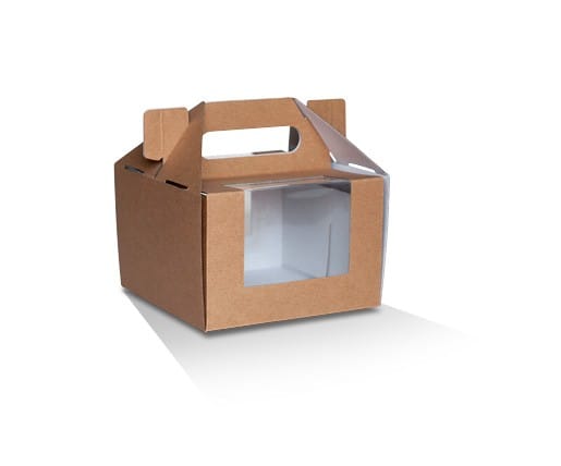 Pack'N' Carry Cake Box 6" 100pc/ctn