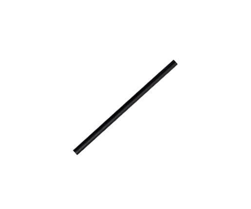 Paper Straw Cocktail - All Black 2500pc/ctn